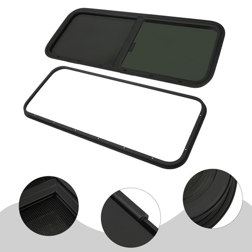 Horizontal slide black - slide, rv