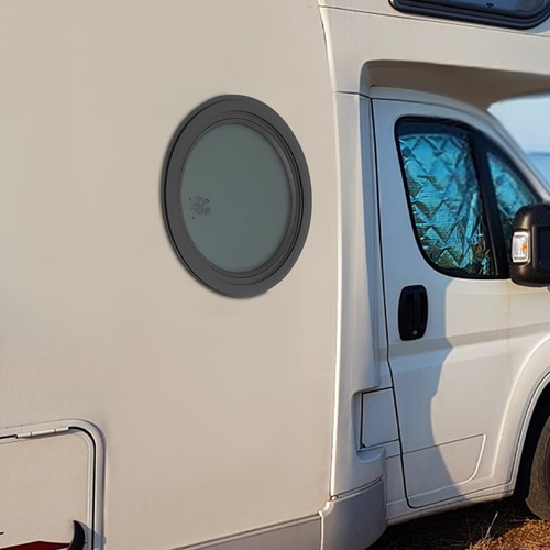 Round fixed window with - fixed, rv